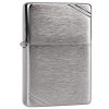 Zippo Vintage with Slashes Brushed Chrome